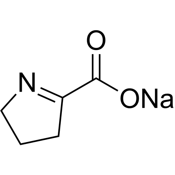 Pyrroline-5-carboxylate sodium Structure