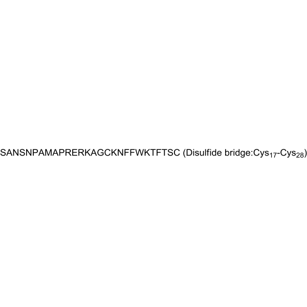 Somatostatin-28 (sheep)  Structure