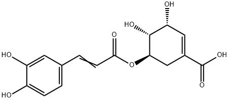 5-O-Caffeoylshikimic acid Structure
