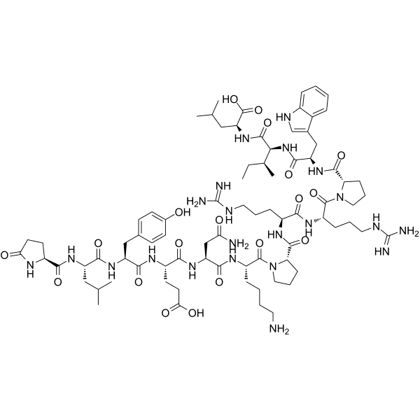 [D-Trp11]-Neurotensin Structure