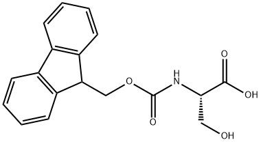 Fmoc-Ser-OH Structure