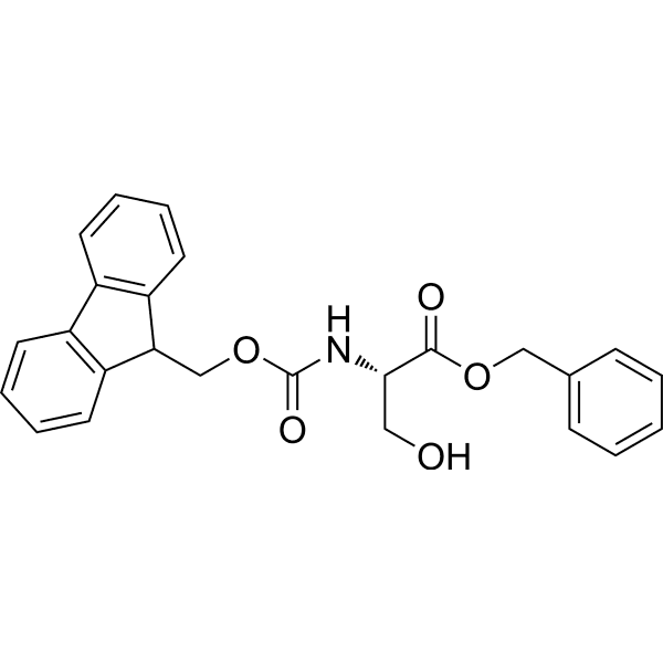 Fmoc-Ser-Obzl Structure