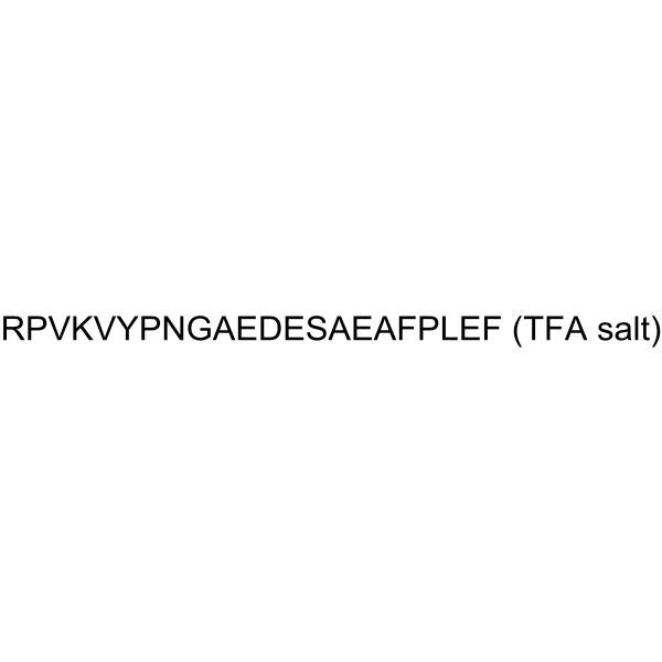 Adrenocorticotropic Hormone (ACTH) (18-39), human TFA Structure