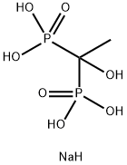 Etidronic acid disodium Structure
