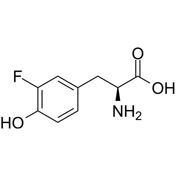 3-Fluoro-L-tyrosine Structure