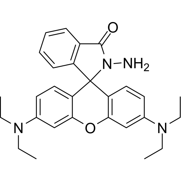 Rhodamine B hydrazide Structure