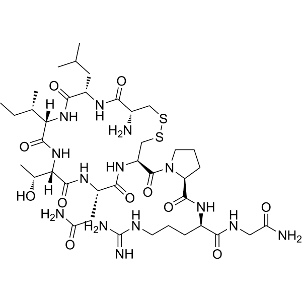 (D-Arg8)-Inotocin Structure
