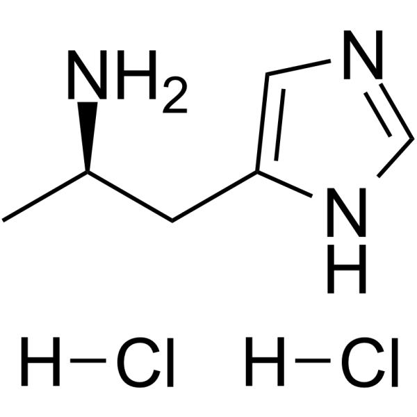 (R)-(-)-α-Methylhistamine dihydrochloride Structure