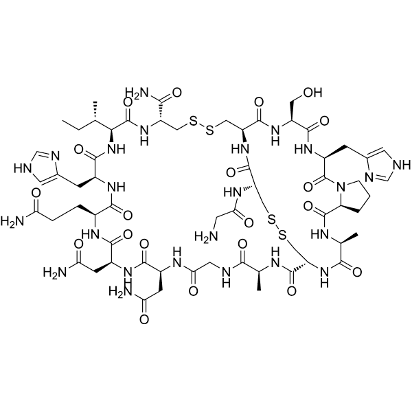 α-Conotoxin GIC Structure