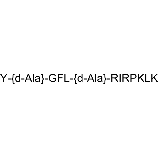 [DAla2, DArg6] Dynorphin A, (1-13) (porcine) Structure