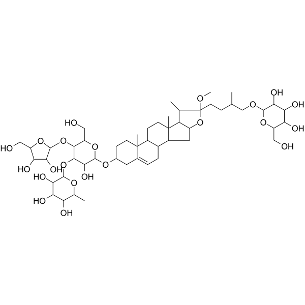 Polyphyllin G Structure