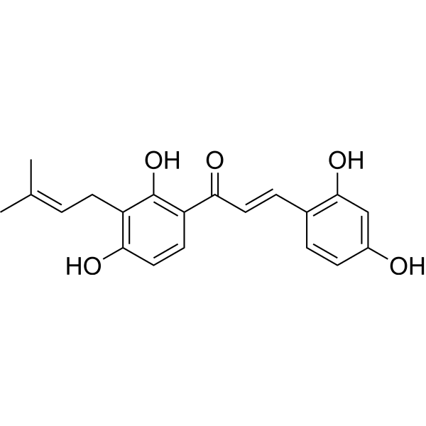 Morachalcone A Structure