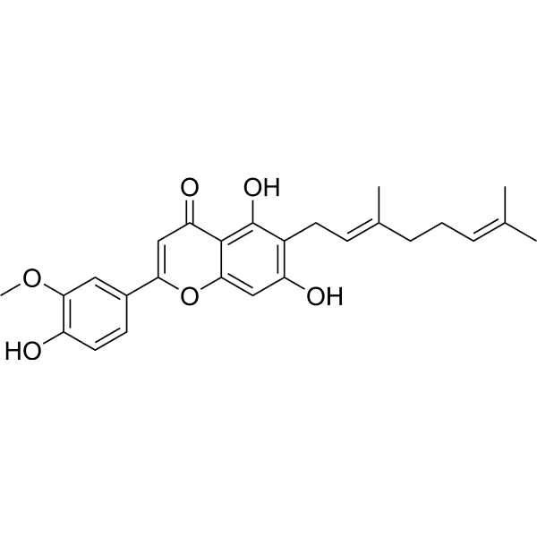 Cannflavin A Structure