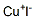 Cuprous iodide Structure