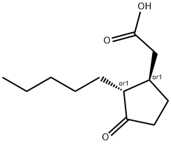 (±)-Dihydrojasmonic Acid Structure