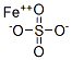 Ferrous sulfate Structure