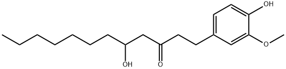 (±)-8-Gingerol Structure