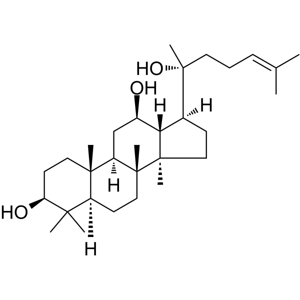 (20R)-Protopanaxadiol Structure