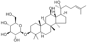 (S)Ginsenoside-Rh2 Structure