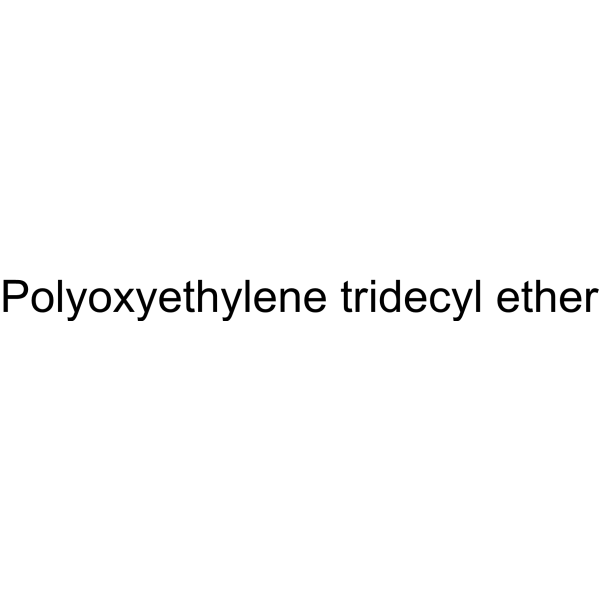 Polyoxyethylene tridecyl ether Structure