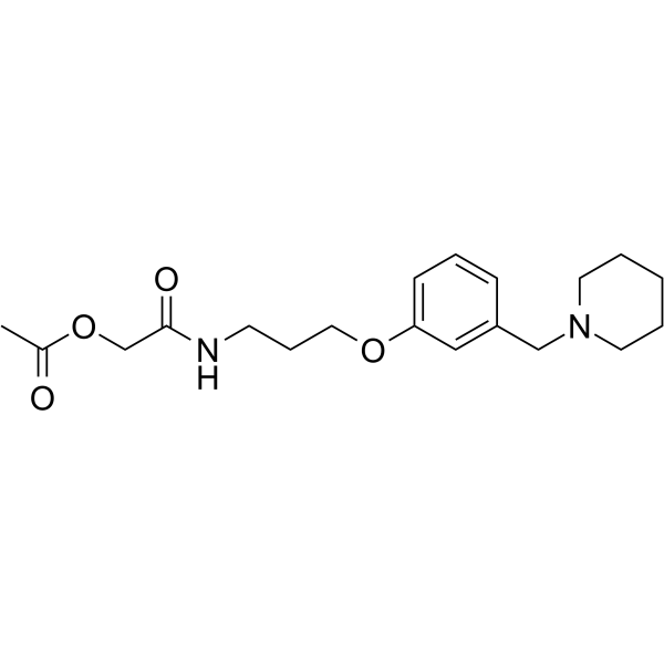 Roxatidine acetate Structure