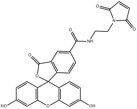 5-FAM Maleimide Structure