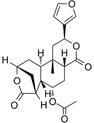 8-Epidiosbulbin E acetate Structure