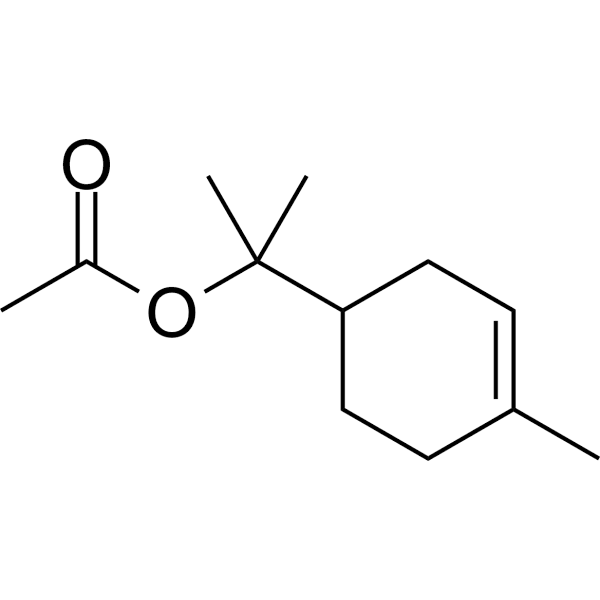 Terpinyl acetate Structure