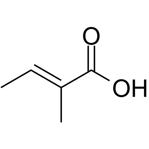 Tiglic acid Structure