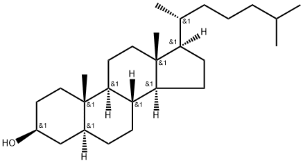 Dihydrocholesterol Structure