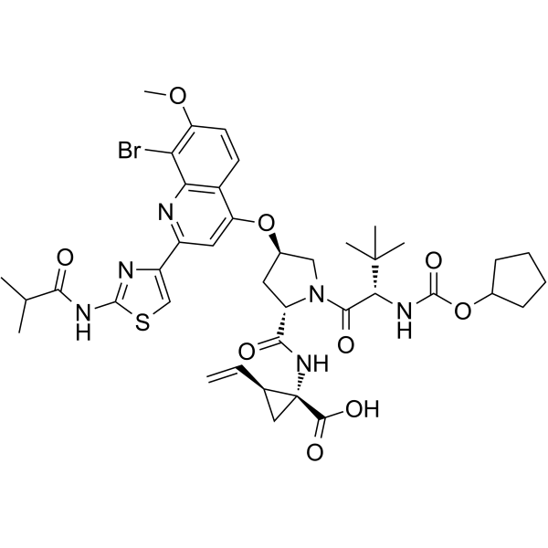 Faldaprevir Structure