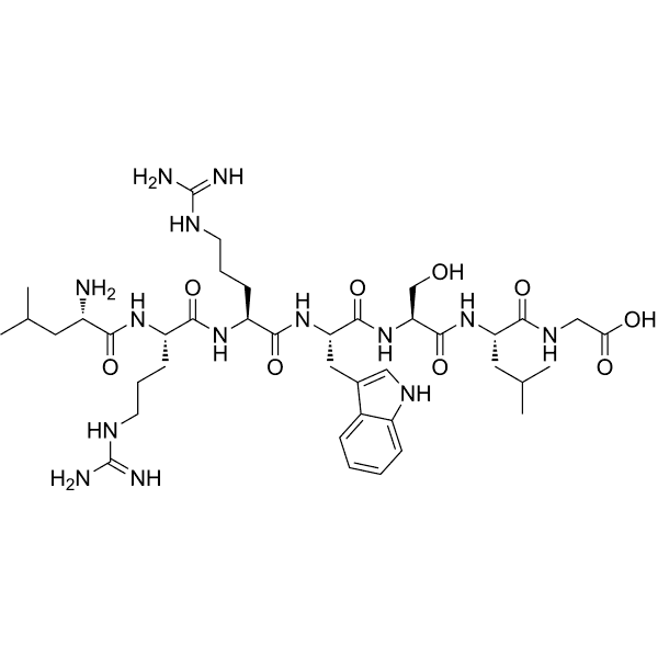 (Trp4)-Kemptide Structure