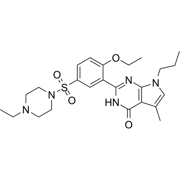 Yonkenafil Structure