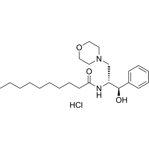 DL-threo-PDMP hydrochloride  Structure