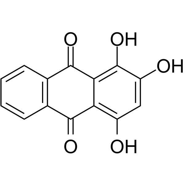 Purpurin Structure