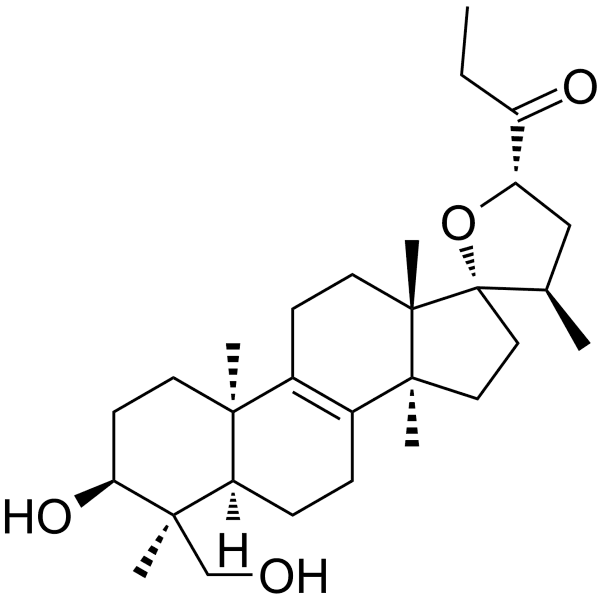 15-Deoxoeucosterol Structure