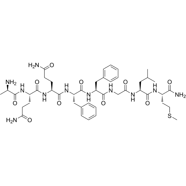 [DAla4] Substance P (4-11) Structure