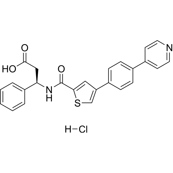 PF-00356231 hydrochloride  Structure