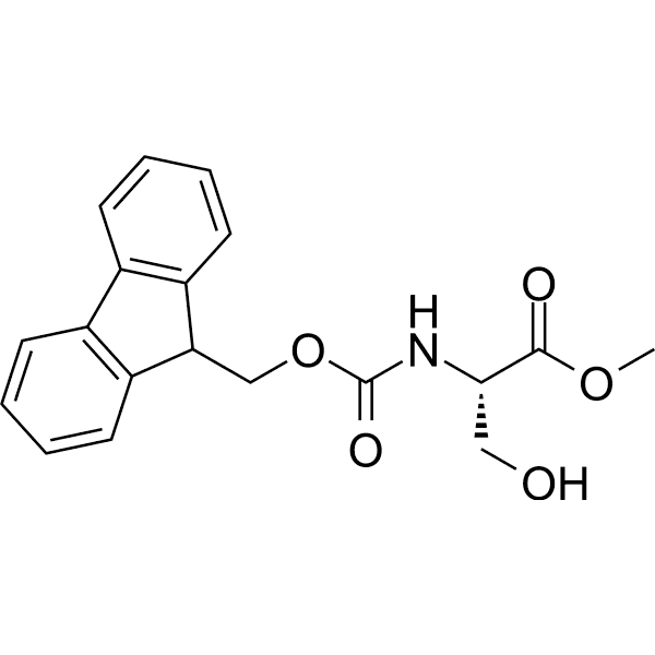 Fmoc-Ser-OMe Structure