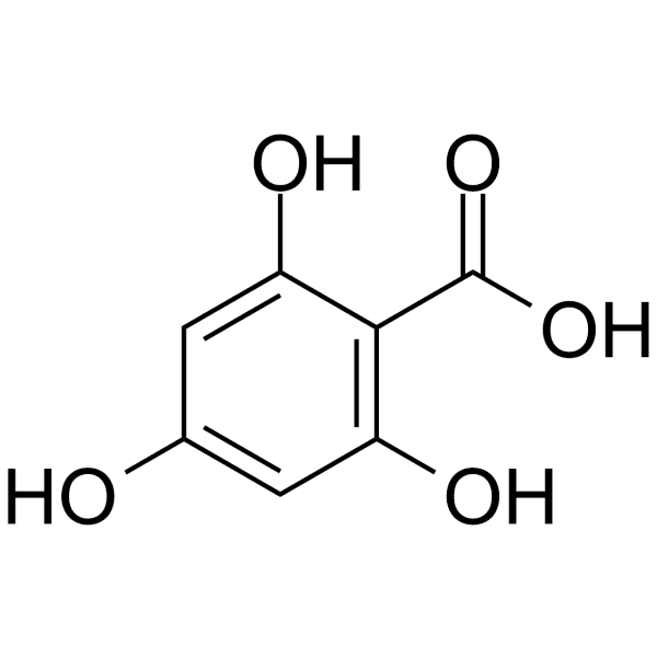 2,4,6-Trihydroxybenzoic acid Structure