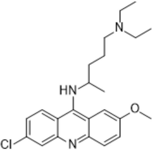 Quinacrine Structure