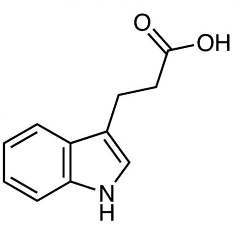 3-Indolepropionic acid Structure