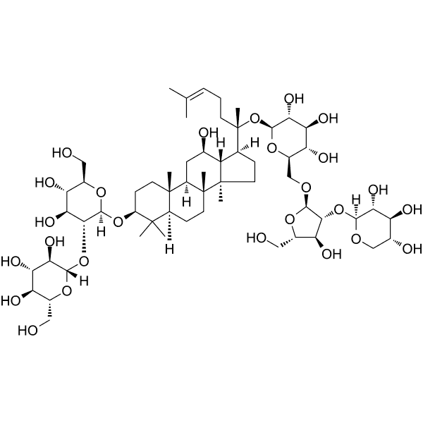 Ginsenoside Ra2 Structure