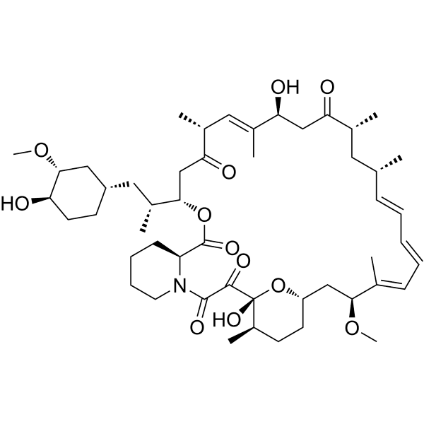Demethoxyrapamycin Structure