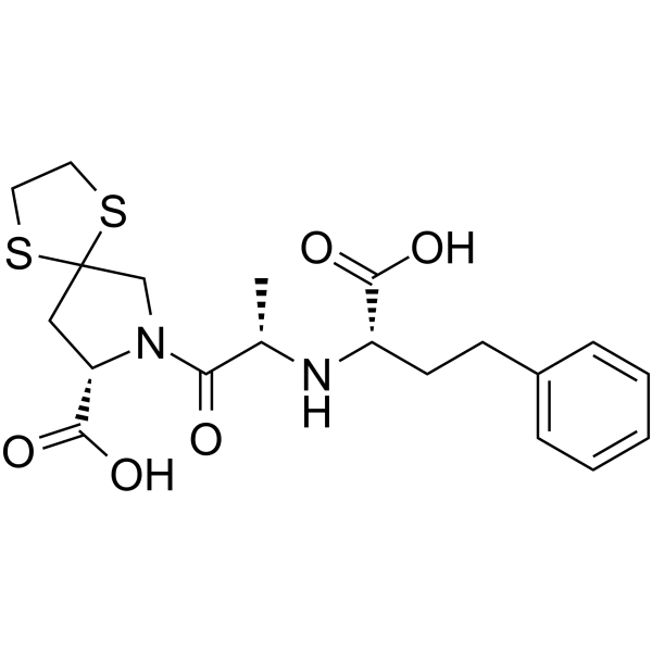 Spiraprilat  Structure