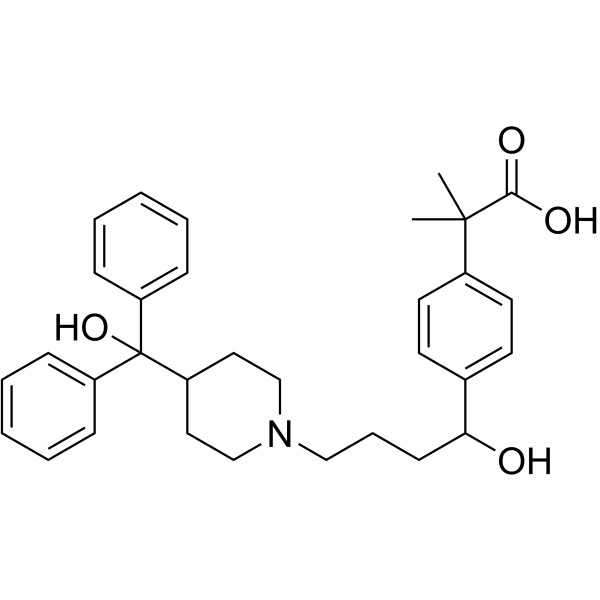 Fexofenadine Structure