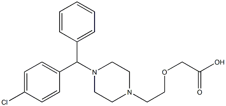 Cetirizine Structure
