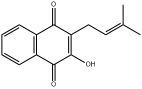 Lapachol Structure