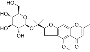5-O-Methylvisammioside Structure