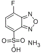 7-Fluorobenzofurazan-4-sulfonic acid ammonium salt Structure